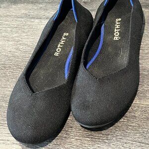 Rothy's The Flat Black Shoe